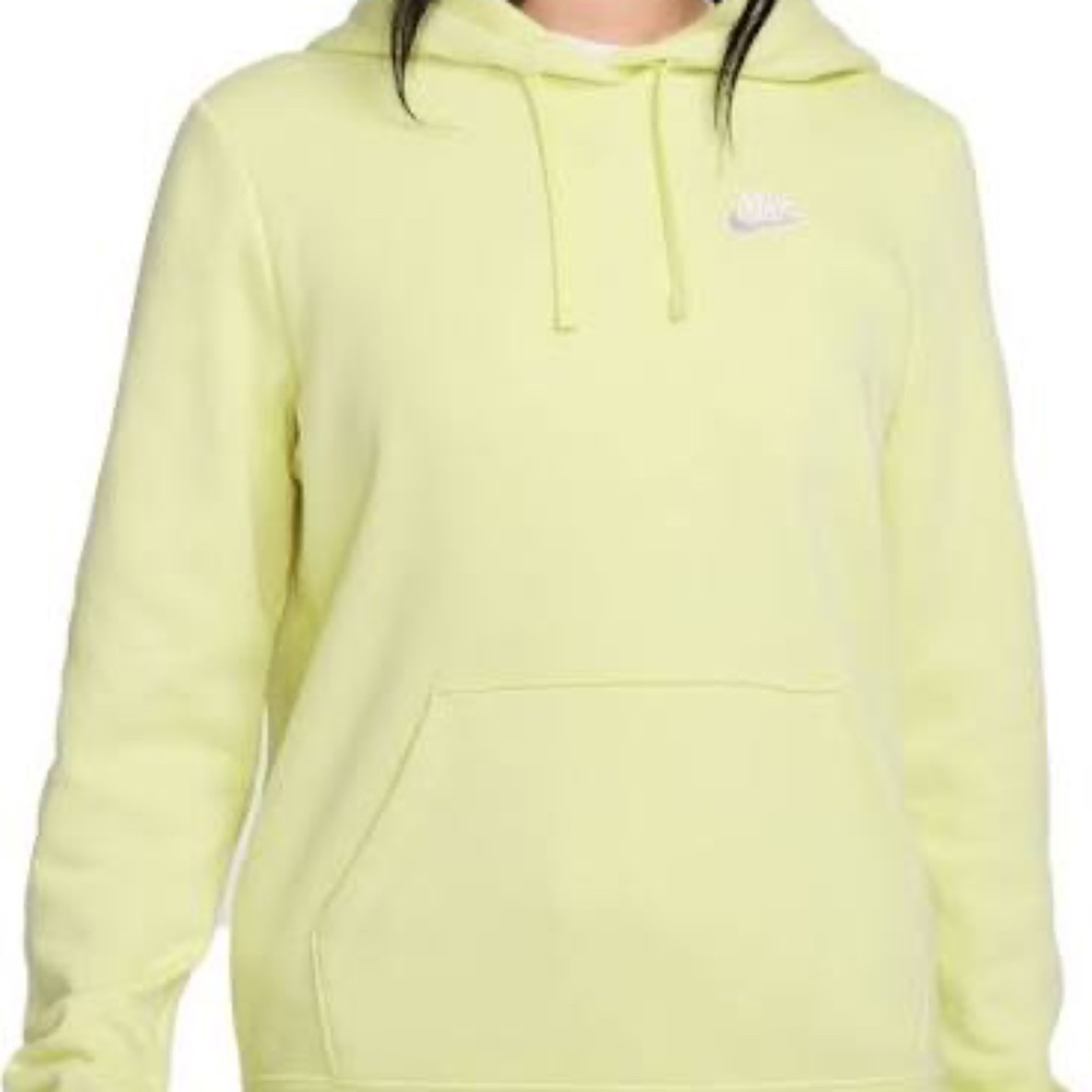 green nike hoodie worn once